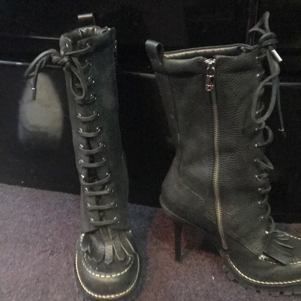 Up to calve boots